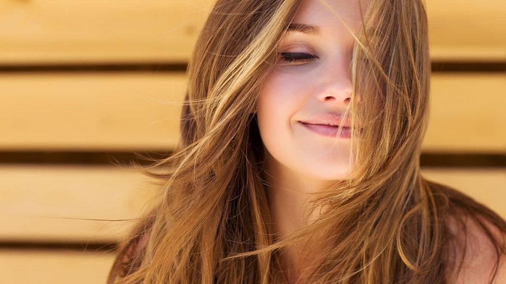 Air dry the hair