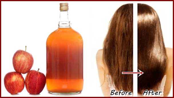 apple cider vinegar bath hair care