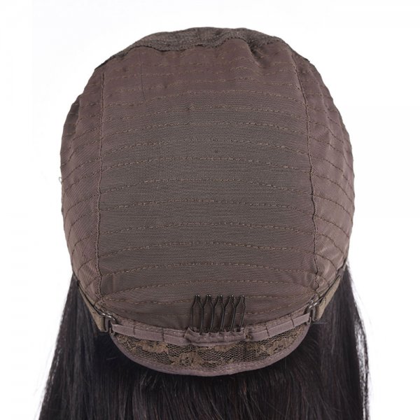 Short Human Hair Lace Front Bob Wigs Brazilian Deep Wave Remy Virgin Hair With Bangs