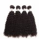 8A 4 Bundles Brazilian Kinky Curly Virgin Human Remy Hair Weave