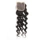 7A 4x4 Lace Closure Loose Deep 100% Human Virgin Brazilian Remy Hair