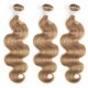 3 Bundles Dyed Body Wave Brazilian Hair Extensions #8 Color
