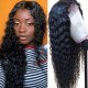 Glueless Lace Front Wigs Deep Wave Human Virgin Hair Swiss Lace wig Full Density With Baby Hair 8-20Inch Deals