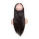 7A 360 Lace Frontal Closure Straight Human Brazilian Remy Virgin Hair