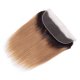 Straight 1B/27 Ombre 13x4 Lace Frontal Closure Human Virgin Brazilian Remy Hair
