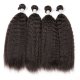 8A 4 Bundles Brazilian Kinky Straight Virgin Human Remy Hair Weave