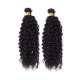 7A 2 Bundles Brazilian Kinky Curly Virgin Human Remy Hair Weave