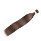 1 Bundle Dyed Straight Brazilian Hair Extensions #4 Chocolate Brown
