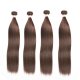 4 Bundles Dyed Straight Brazilian Hair Extensions #4 Chocolate Brown