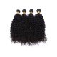 7A 4 Bundles Brazilian Kinky Curly Virgin Human Remy Hair Weave