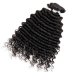 8A 3 Bundles Brazilian Deep Wave Virgin Human Remy Hair Weave