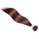 1 Bundle Dyed Straight Brazilian Hair Extensions #6 Light Brown