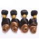 4 Bundles 1B/27 Ombre Brazilian Loose Wave Human Remy Hair Weave