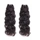 8A 2 Bundles Brazilian Natural Wave Virgin Human Remy Hair Weave