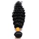 7A 1 Bundle Brazilian Deep Wave Virgin Human Remy Hair Weave
