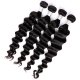 8A 4 Bundles Brazilian Loose Deep Virgin Human Remy Hair Weave